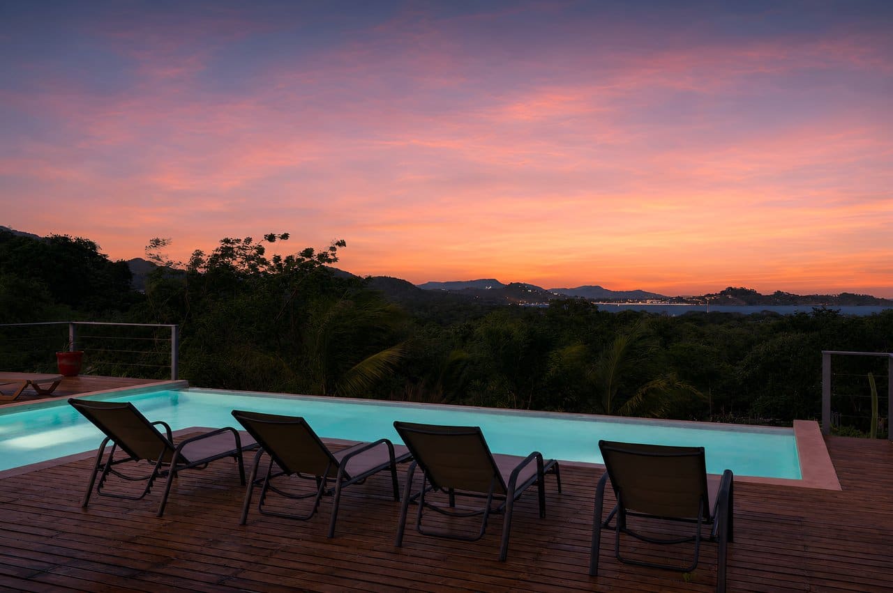 Villa Palmera — Ocean View Home in Playa Potrero